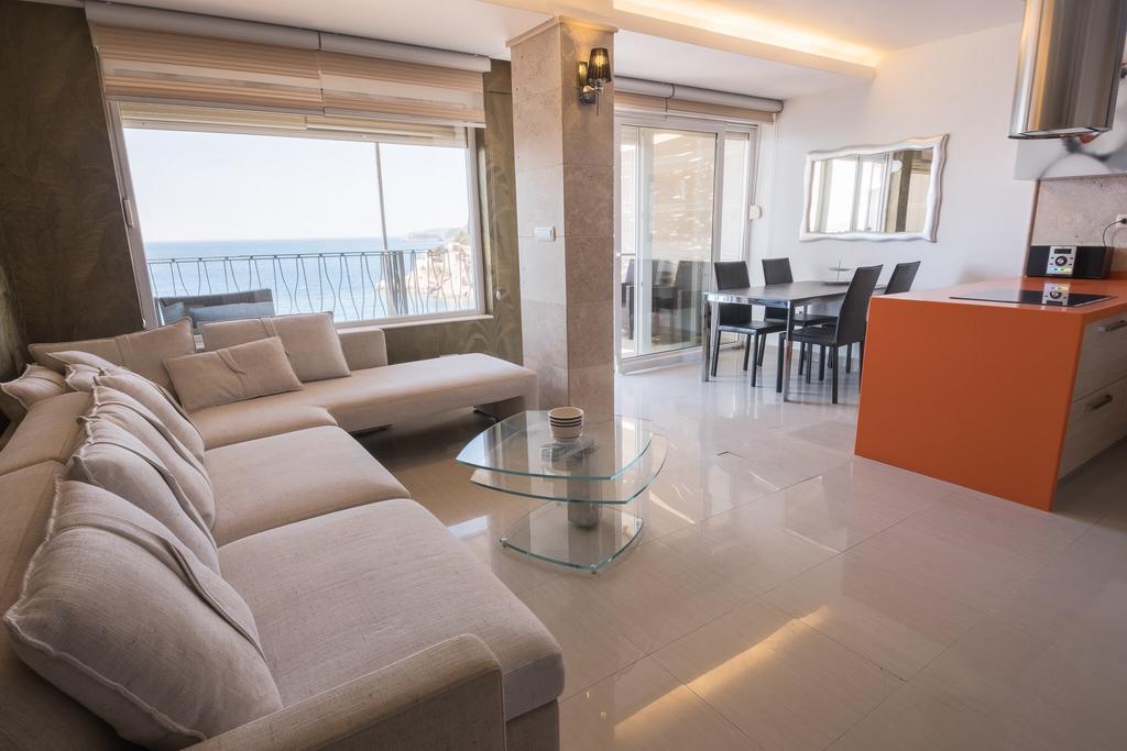 Private Penthouse Djurasevic Lägenhet Sveti Stefan Exteriör bild